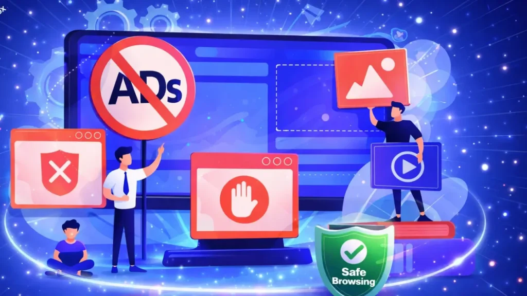Ad-Free Experience feature in premium app showing clean and distraction-free interface