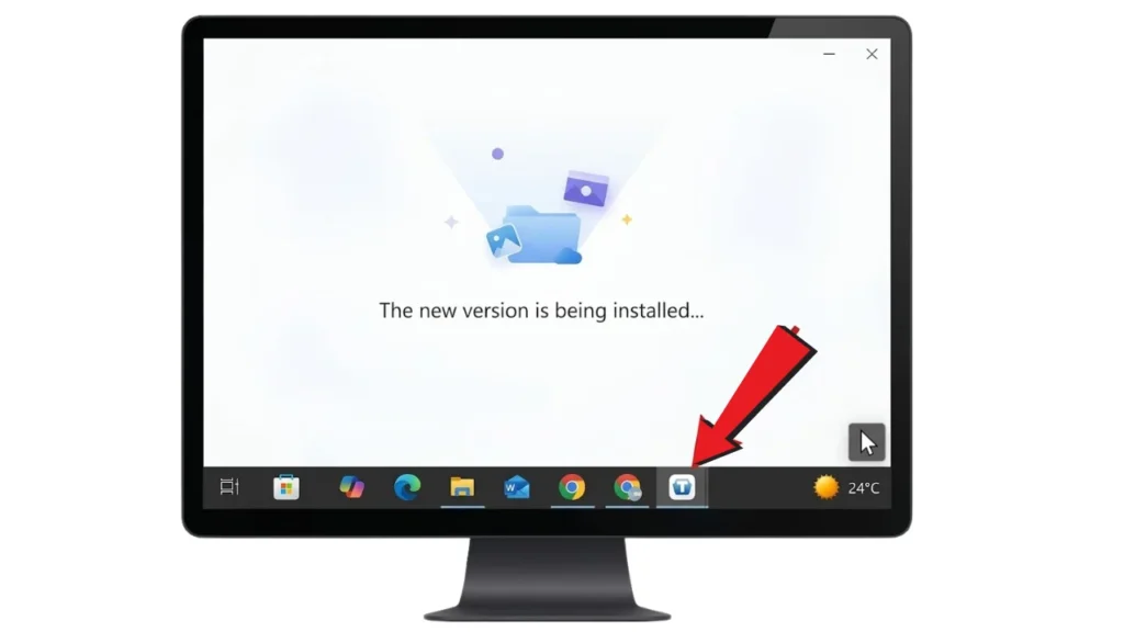 TeraBox Installer v1.44.0 Downloaded Successfully in Windows Downloads Folder
